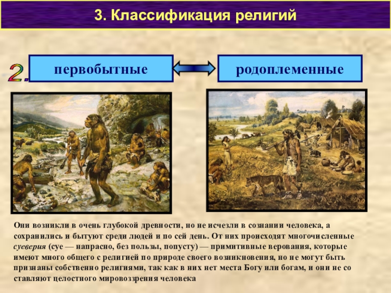 примитивные родоплеменные верования они возникли в. 1. классификация религиозных верований. родоплеменные религии. классификация религий.