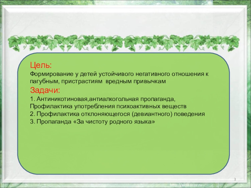 Доклад: Проблемы антиалкогольной пропаганды