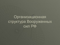 Презентация по ОБЖ на тему Структура ВС РФ. Виды и рода войск (10 класс)