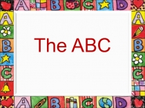 Обучающая презентация для начинающих изучать английский язык с красочными картинками