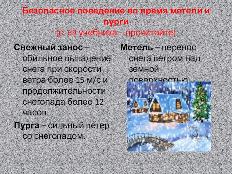 Погодные условия и безопасность человека урок обж 5 класс презентация