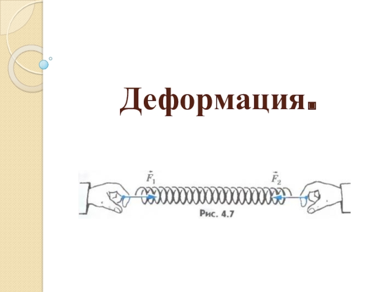 Деформация изображения это