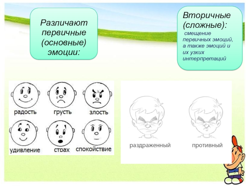 Схема эмоций омори