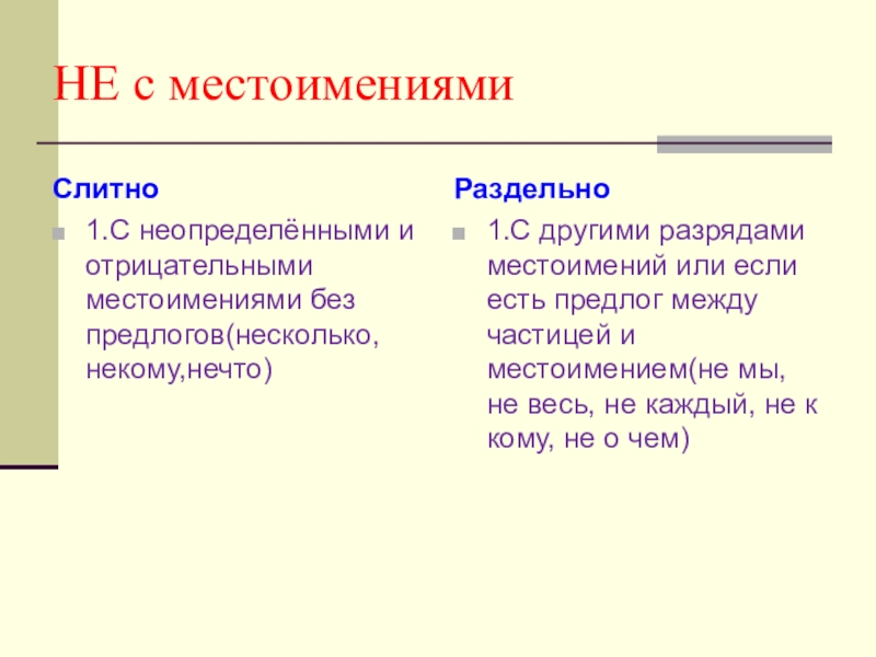 Несколько слитно. Как пишется не с местоимениями. Правописание не с местоимениями таблица. Не с местоимениями примеры. Правила написания не с местоимениями.