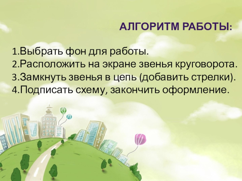 Презентация круговорот 3 класс