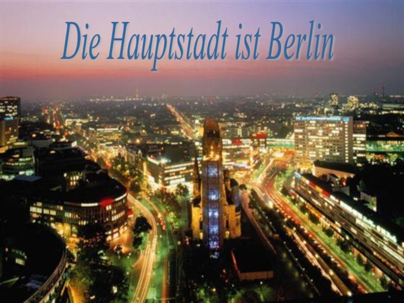 Hauptstadt berlin