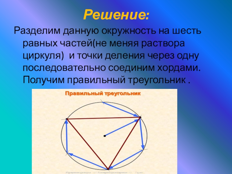 Построение правильных многоугольников 9 класс презентация