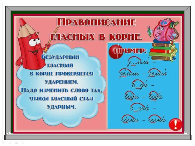 Правописание в картинках