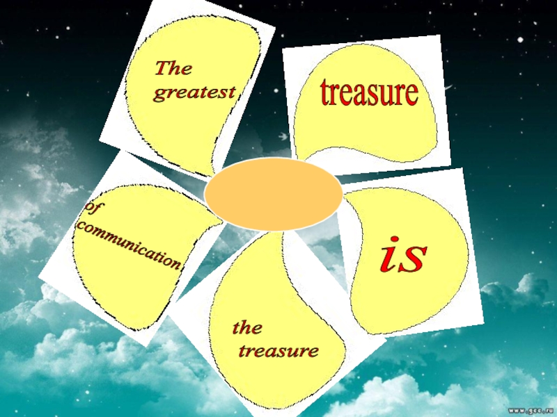 Тhe  greatestof  communicationistreasurethe   treasure