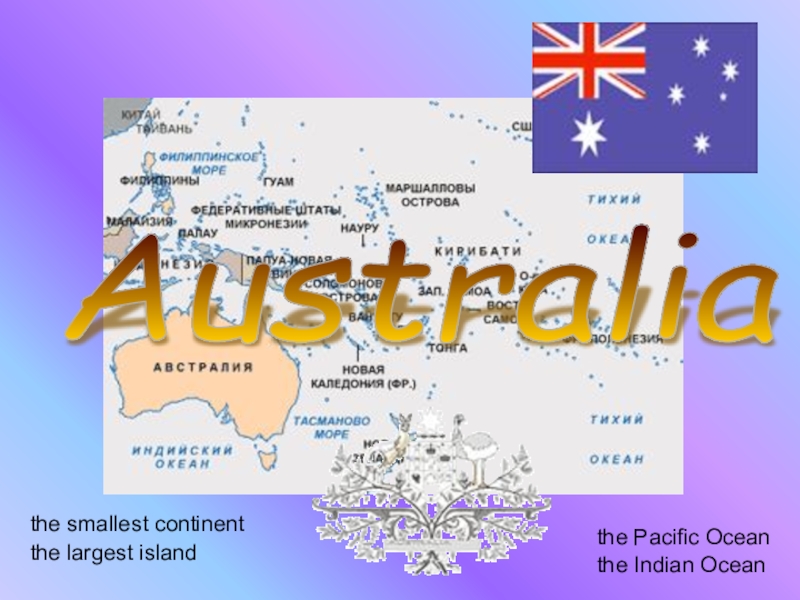 Australia 8. English speaking Countries презентация. Плакат на тему Австралия разноцветный.