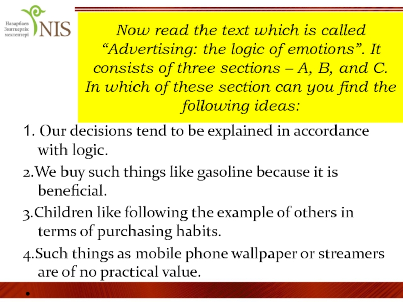 Реферат: Advertising Essay Research Paper AdvertisingThe impact of