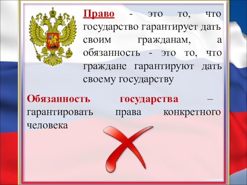 Основные права и свободы человека и гражданина россии 7 класс презентация