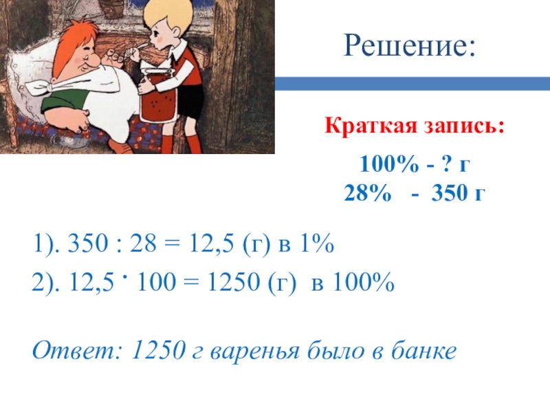 Краткое решение. Число по его процентам рисунок. 5 Класс презентация нахождение числа по его процентам. Нахождение числа по проценту правило крест накрест. 1250-100 Процентов 20 - х как найти х.