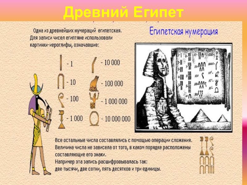 Математика древнего египта