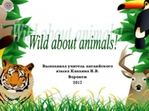 Презентация к уроку английского языка Wild about animals! Spotlight-4, Module 8a