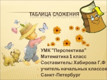 Презентация к уроку математики 1 класс на тему Сложение и вычитание в пределах 10