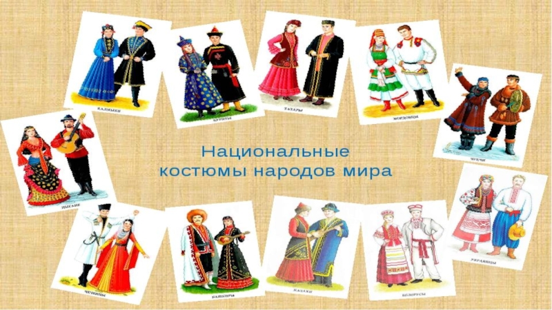 Народы россии и их костюмы