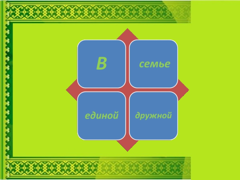 В семье единой цели. Презентация дружный класс. В семье Единой картинки.