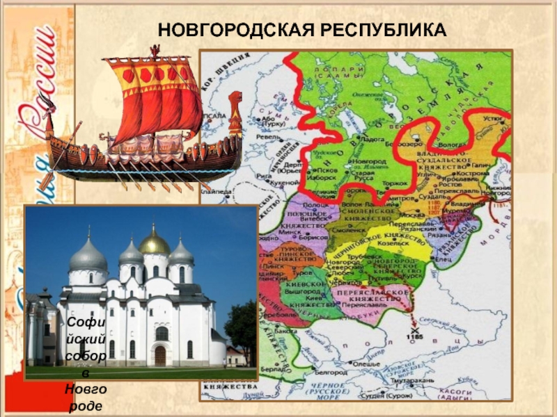 Рисунок новгородская республика