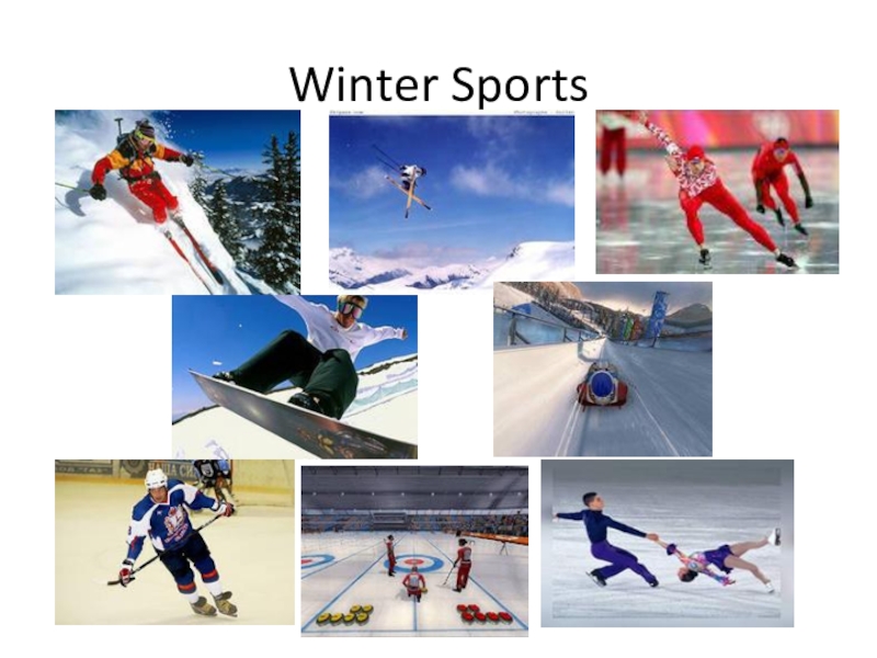 Various kinds of sport. Спорт зимние и летние виды. Зимний спорт на английском. Уиды спорк ана английском зимние. Зимние виды спорта зимой на английском.