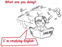 Презентация по английскому языку на тему Present Continious (5 класс)