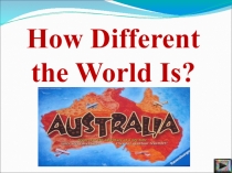 Презентация Ausralia 8 класс