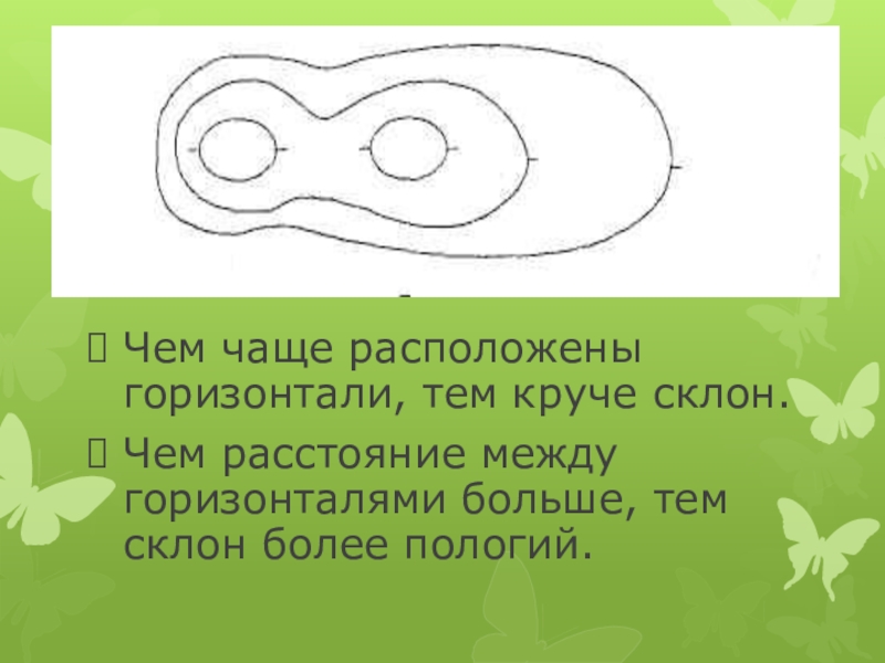 Пологий склон горизонтали. Изображение холма на плоскости. Изобразить холм на плоскости. Тема изображения неровностей земной поверхности. Задачи изображение неровностей земной поверхности.