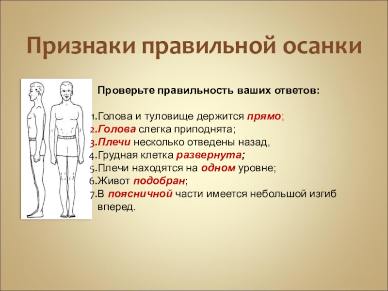 Нарушение осанки и плоскостопие презентация 8 класс биология пономарева