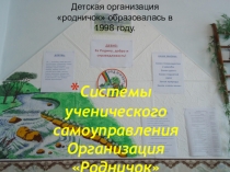 Презентация детской организации Родничок