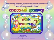 Сенсорный тренажер Умные крышечки