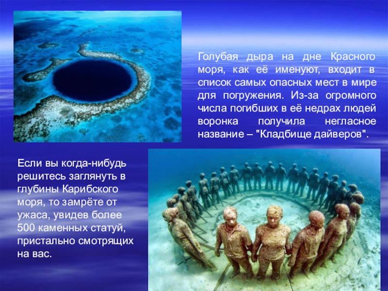 Голубая дыра красное море схема