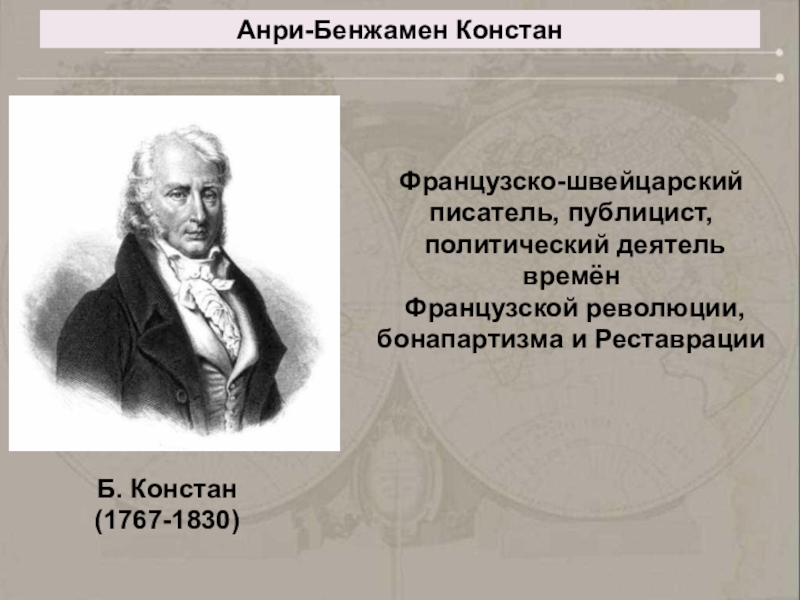 Рождение современных идеологий презентация 10 класс