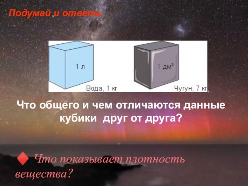 Объем тел и плотность вещества. Что показывает плотность вещества. Плотность вещества кубики. Плотность вещества расчет массы и объема тела по его плотности. Что общего и чем отличаются данные кубики друг от друга.