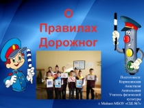 Профилактическая работа по ПДД