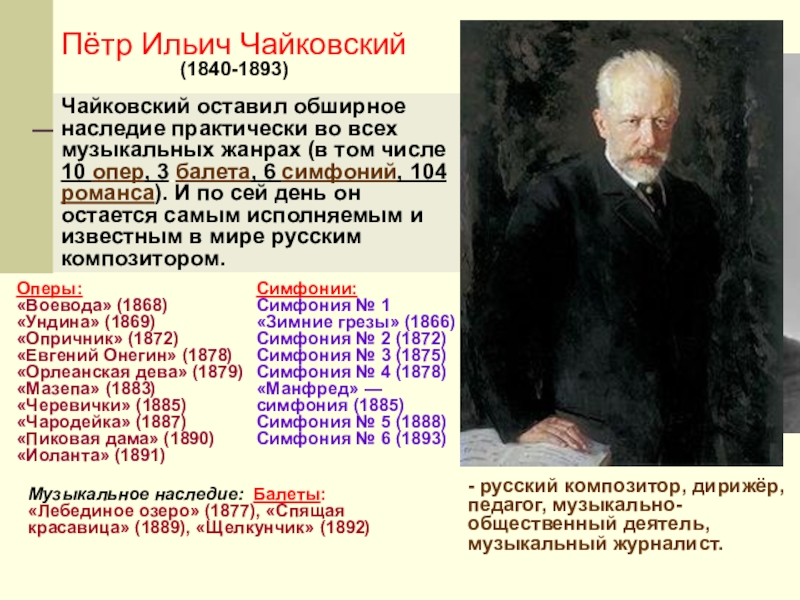 Презентация по музыке 2 класс мир композитора п чайковский с прокофьев