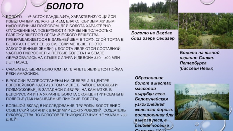 Причины заболоченности западно сибирской равнины