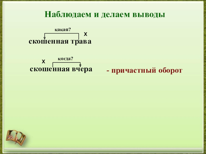 Жаль закончился дождь а картина не окончена причастный оборот