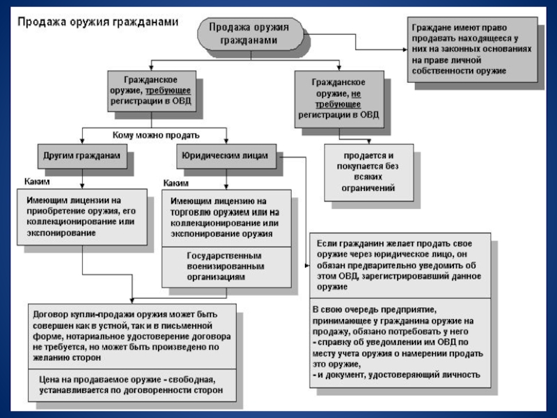 Презентация фз об оружии