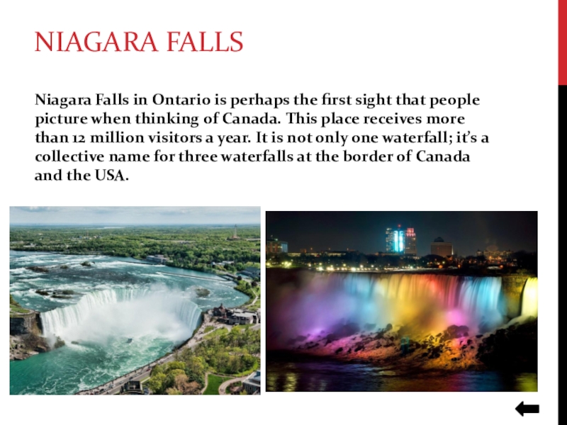 Презентация niagara falls