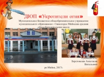 Презентация о работе ДЮП