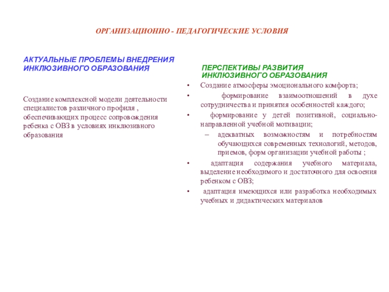 Актуальные условия. Инклюзивное образование проблемы и перспективы. Проблемы и перспективы инклюзивного образования в России. Трудности внедрения инклюзивного образования в России. Перспективы инклюзивного образования в России.