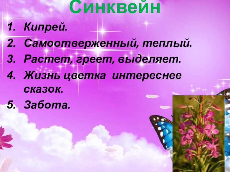 К г паустовский заботливый цветок конспект урока 6 класс презентация