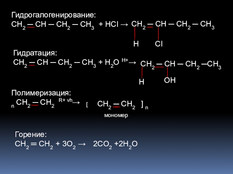 Презентация по химии на тему алкены 10 класс