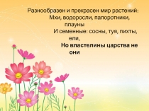 Презентация по биологии Покрытосеменные или цветковые растения