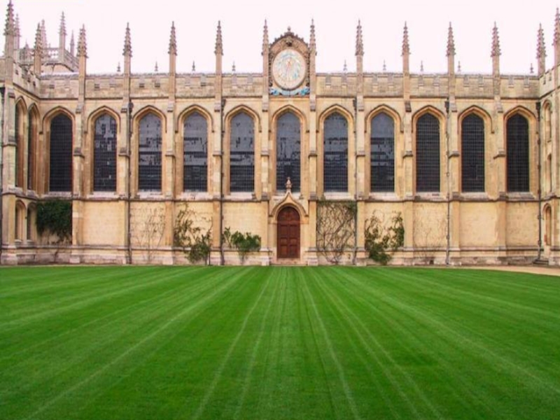 Cambridge university презентация