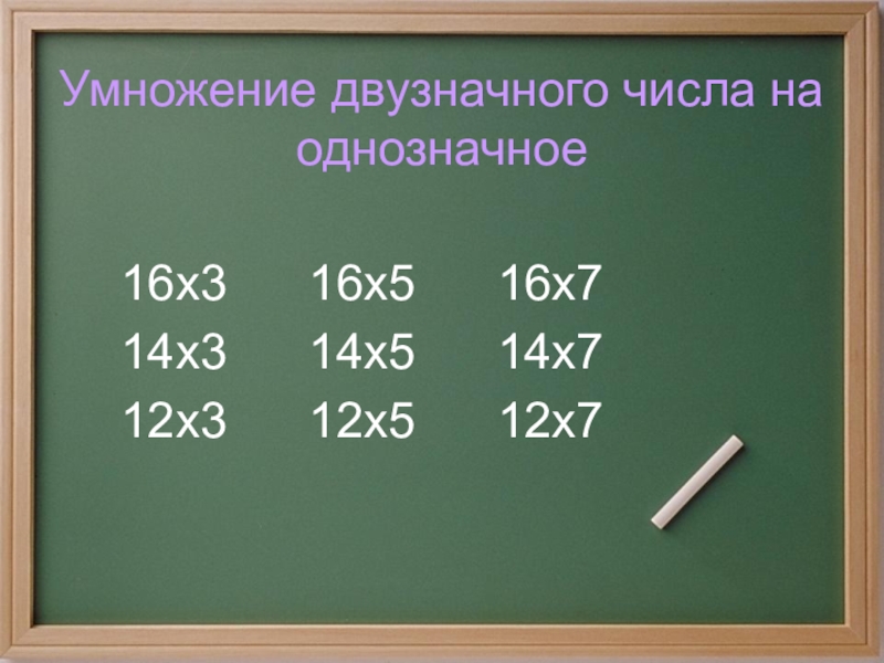 Презентация 4 класс умножение на двузначное число 4 класс