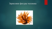 Презентация Выполнение зарисовок фигуры человека