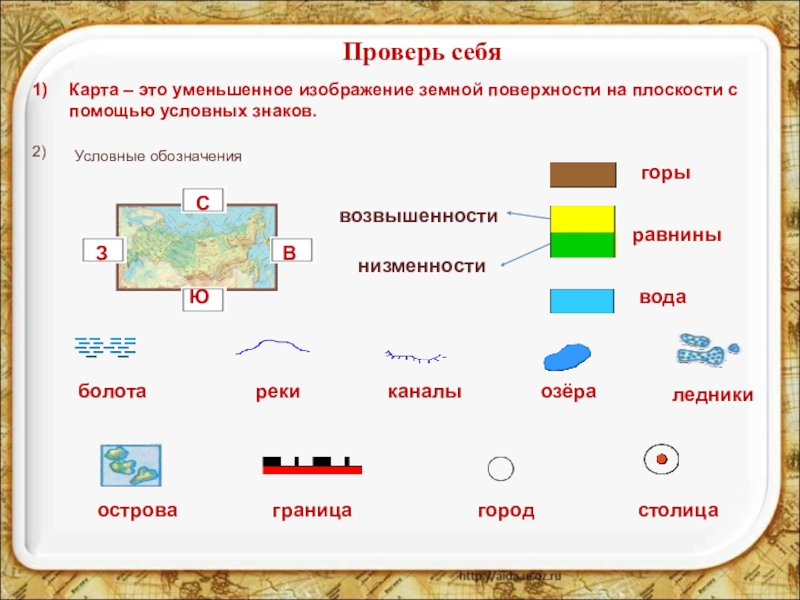 Карта россии по окружающему миру 2 класс