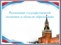 Государственная политика