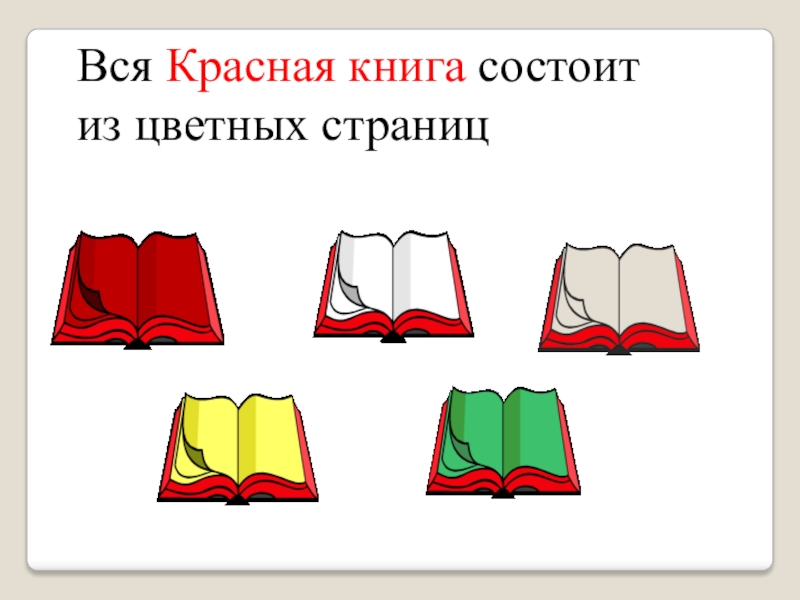 Красная книга онлайн с картинками с цветными страницами